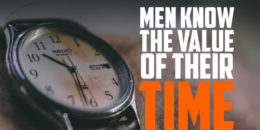 Men Know the Value of Their Time