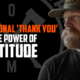 A Personal ‘Thank You’ and the Power of Gratitude