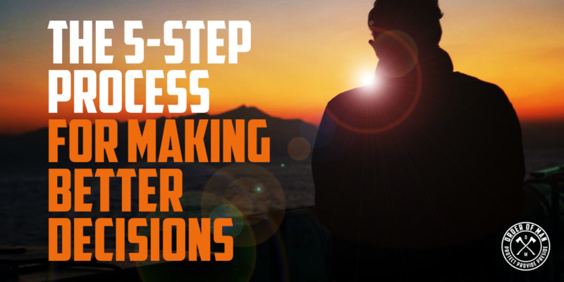 The 5 step process for making better decisions